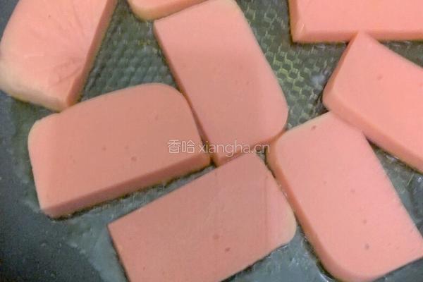 西葫芦夹火腿的做法图解6