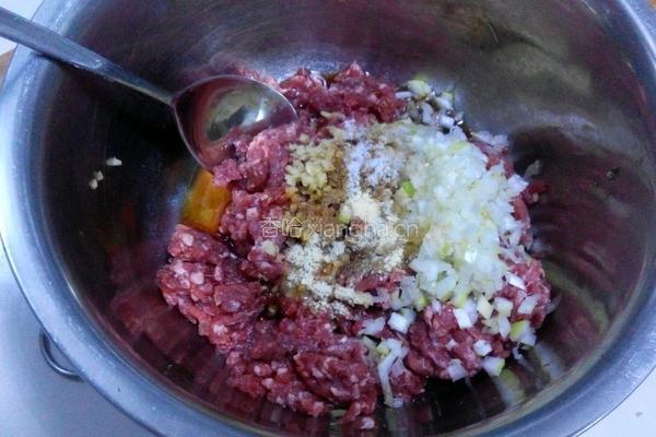 香酥牛肉饼的做法图解6