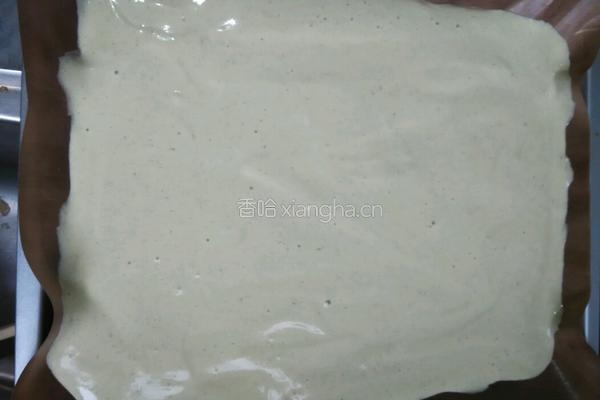 抹茶蓝莓蛋糕的做法图解4