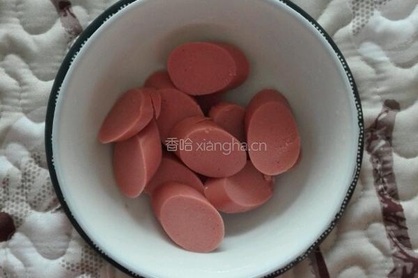 丝瓜火腿烩豆腐的做法图解4