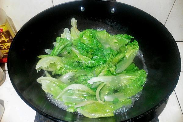蚝汁生菜的做法图解5