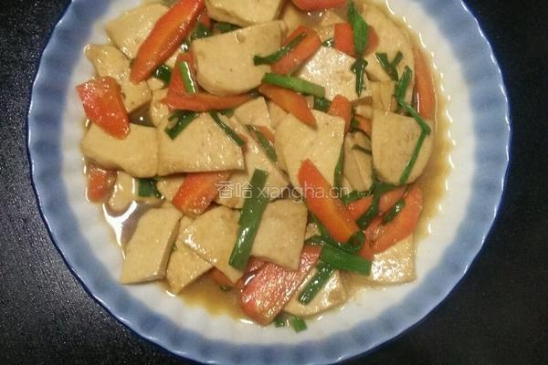 蒜香素鸡的做法图解4