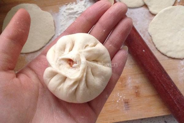 胡萝卜肉包子的做法图解12