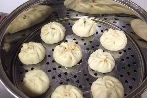 胡萝卜肉包子的做法图解13