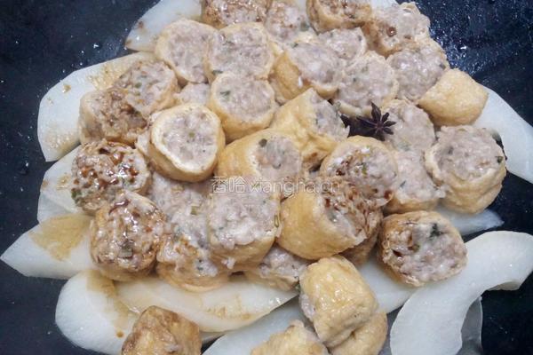 双肉酿油豆腐的做法图解14
