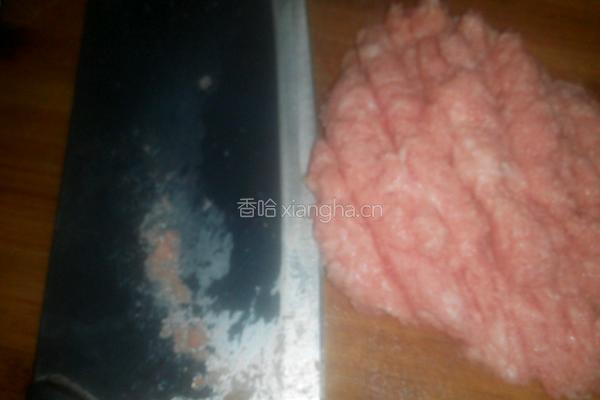 梅菜肉饼的做法图解3