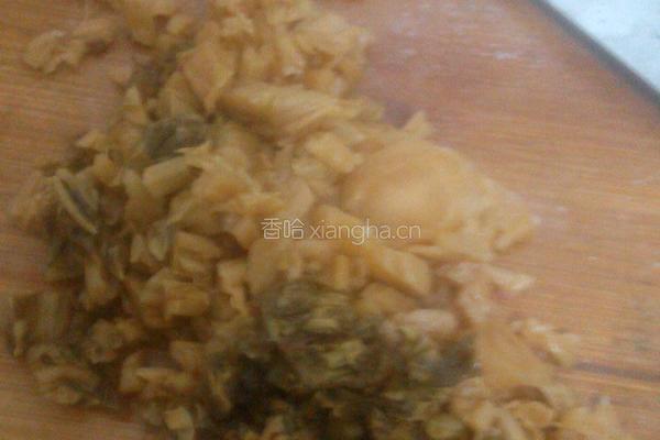 梅菜肉饼的做法图解4