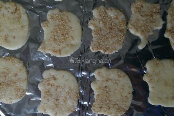 芝麻饼干的做法图解13