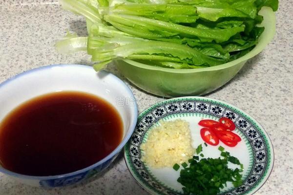 蚝油生菜的做法图解1