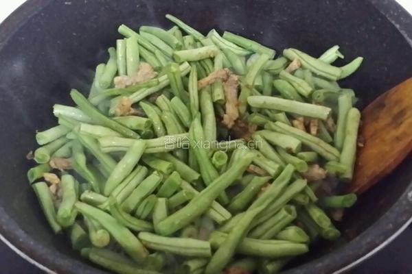 架豆王炒肉丝的做法图解3