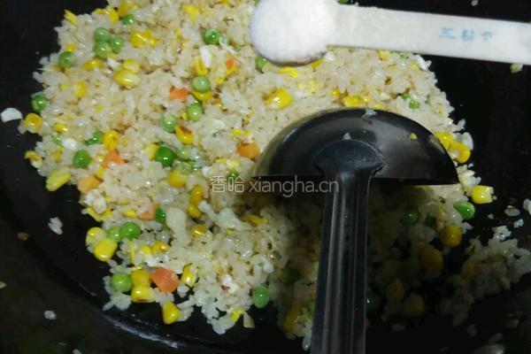 什锦蛋炒饭的做法图解8