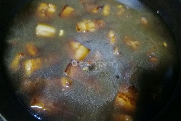 黄豆烧五花肉的做法图解10