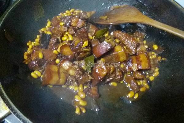 黄豆烧五花肉的做法图解11