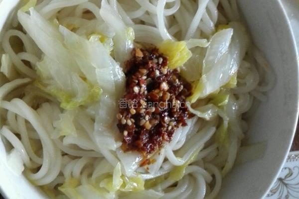 香辣面条的做法图解3