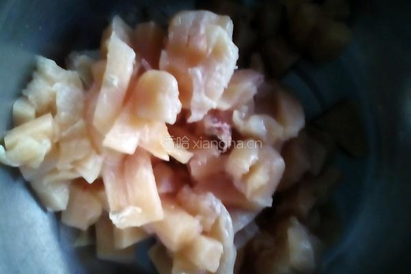 冻豆腐鸡肉炒海带的做法图解4