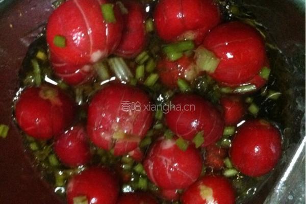 爽口小萝卜的做法图解4