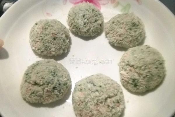 荠菜圆子的做法图解6