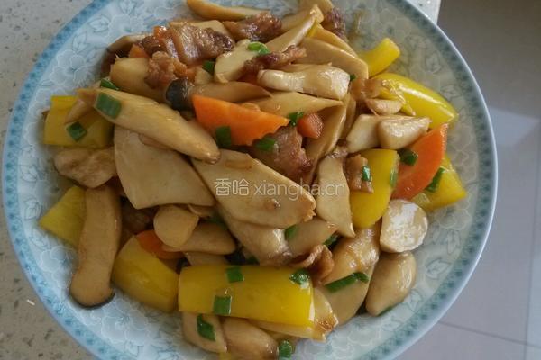 杂烩杏鲍菇的做法图解7