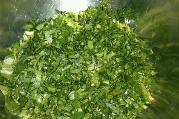 鸡蛋菠菜饼的做法图解2