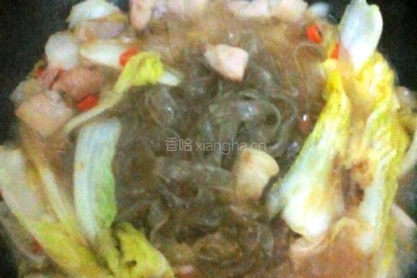 猪肉炖粉条（香辣味）的做法图解8