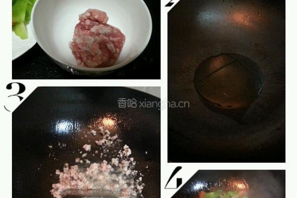 肉沫莴笋的做法图解2