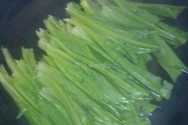 肉酱汁浇麦菜的做法图解4