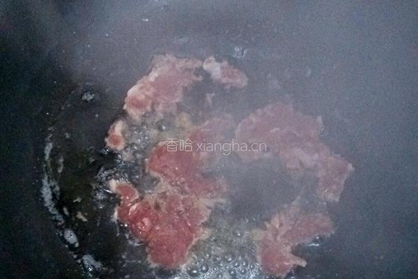 肉酱汁浇麦菜的做法图解6