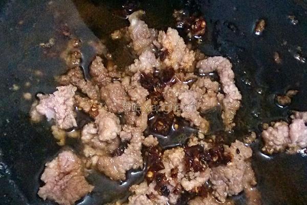 肉酱汁浇麦菜的做法图解8