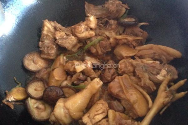香菇蒸鸡的做法图解4