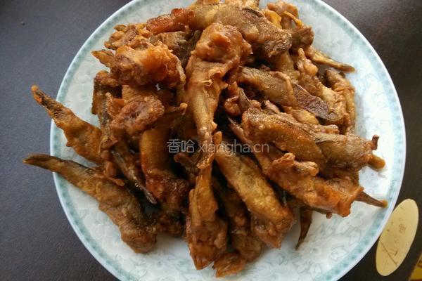 香炸小鱼的做法图解5
