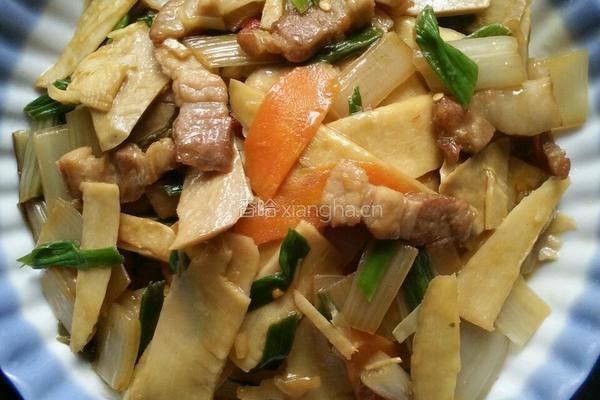 冬笋白腌菜的做法图解6