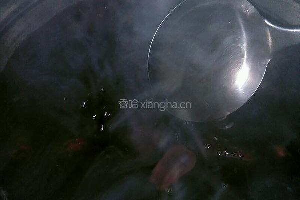 红枣黑米粥的做法图解4