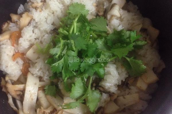 香菇糯米饭的做法图解16