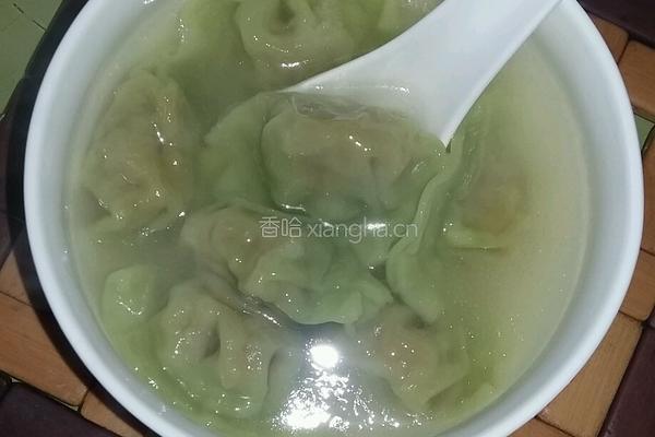 香菇菠菜面水饺的做法图解7