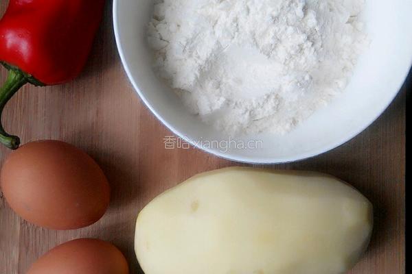 土豆丝卷饼的做法图解1