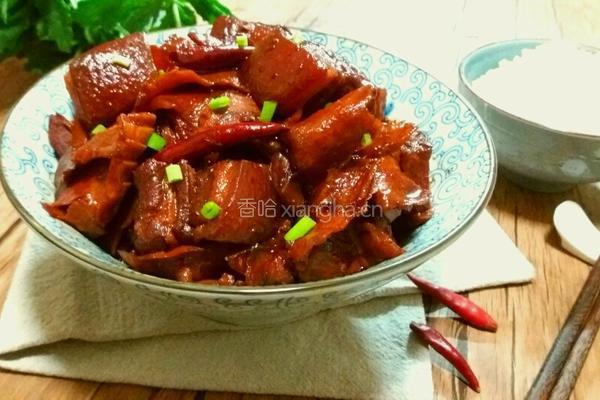笋干烧肉的做法图解12