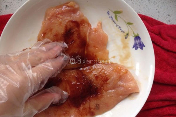 香煎鸡排的做法图解7