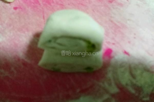 香葱花卷的做法图解7