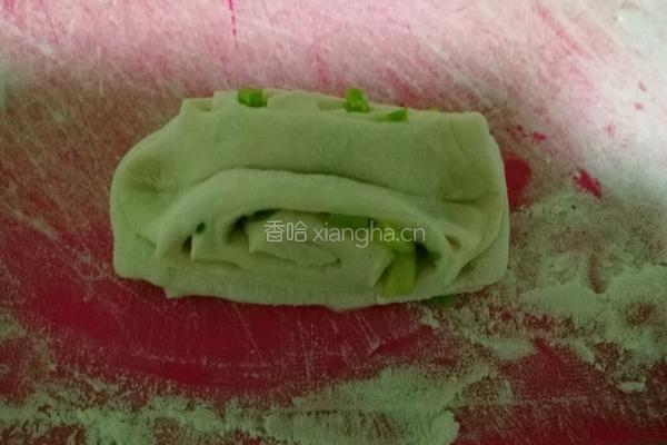 香葱花卷的做法图解9