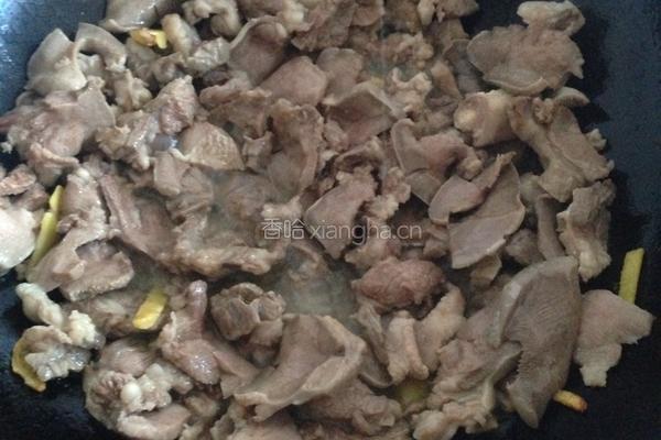 爆炒猪舌头的做法图解5