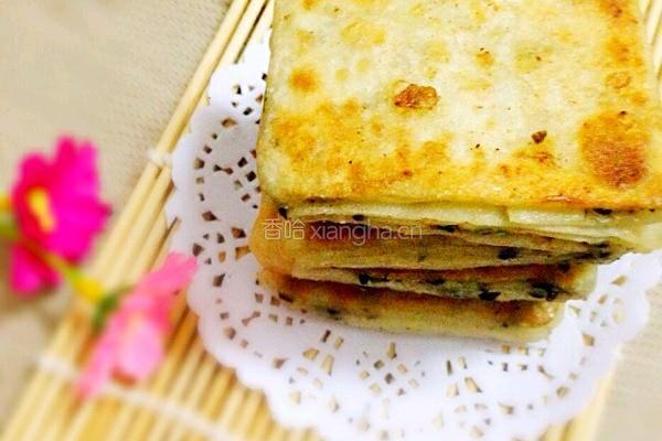 黑芝麻葱油饼的做法图解13
