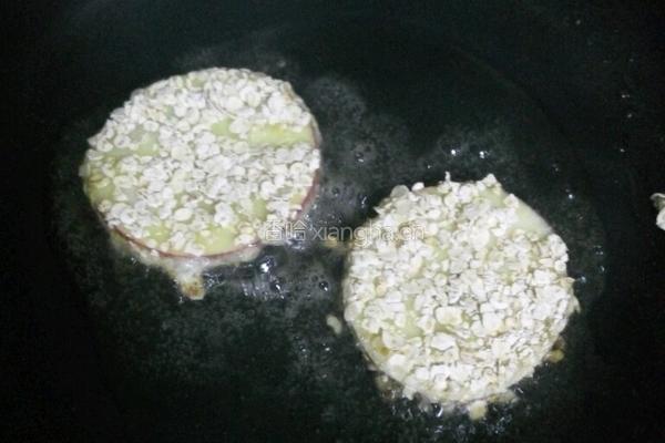 燕麦苹果煎饼的做法图解4