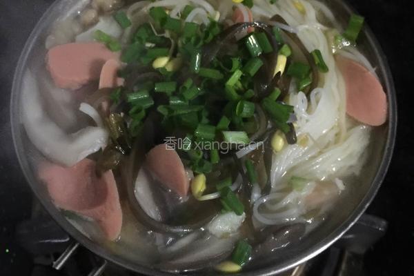 酸菜米线的做法图解6