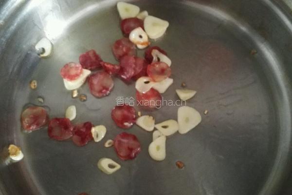 腊味荷兰豆的做法图解8