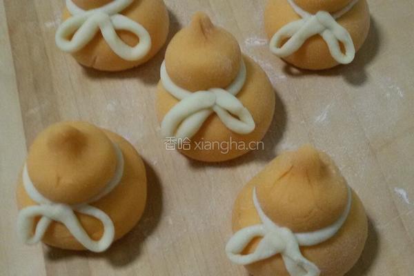 小葫芦南瓜馒头的做法图解15