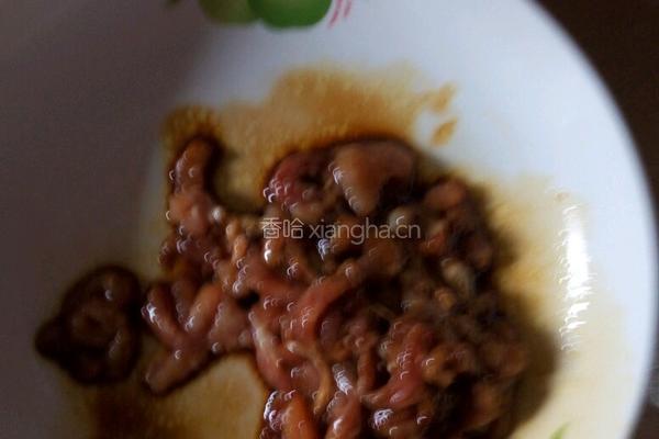 豆角炒肉的做法图解2