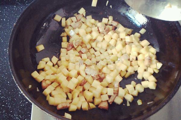 土豆咖喱饭的做法图解4