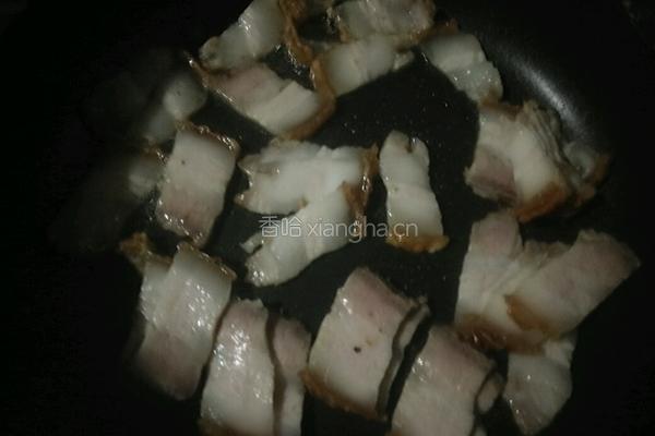 脆皮烧肉炒青笋的做法图解2