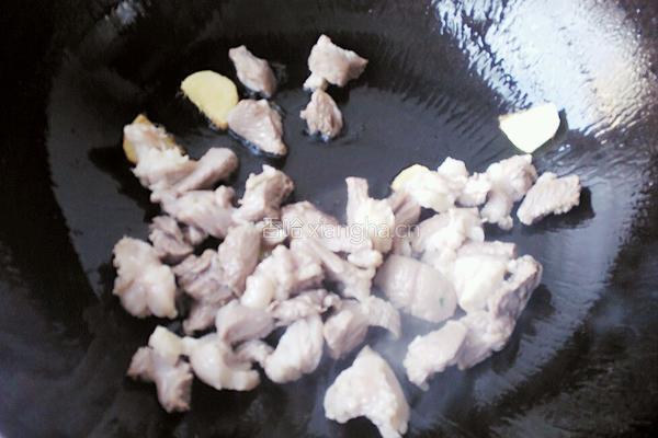 羊肉炖白菜粉条的做法图解4