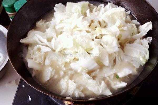 羊肉炖白菜粉条的做法图解12